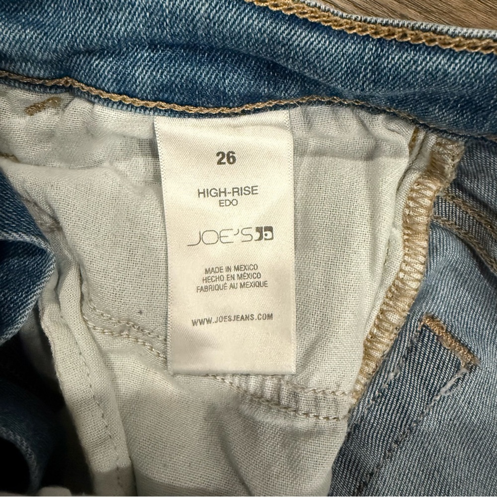 Joe's Jeans Edo High Rise Flare Jeans Size 26 - Picture 6 of 7